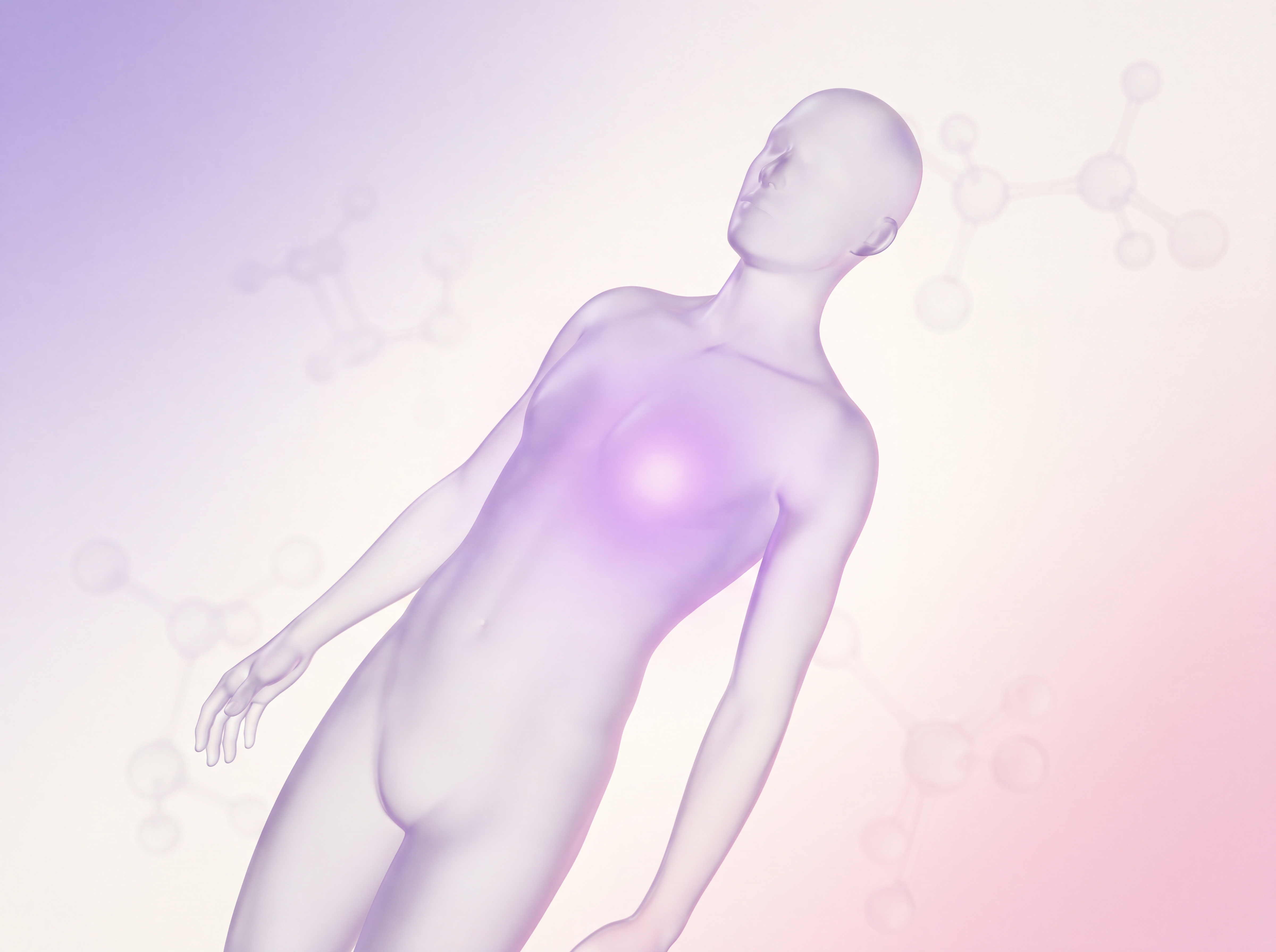 Soft translucent feather illustration representing reduced side effects